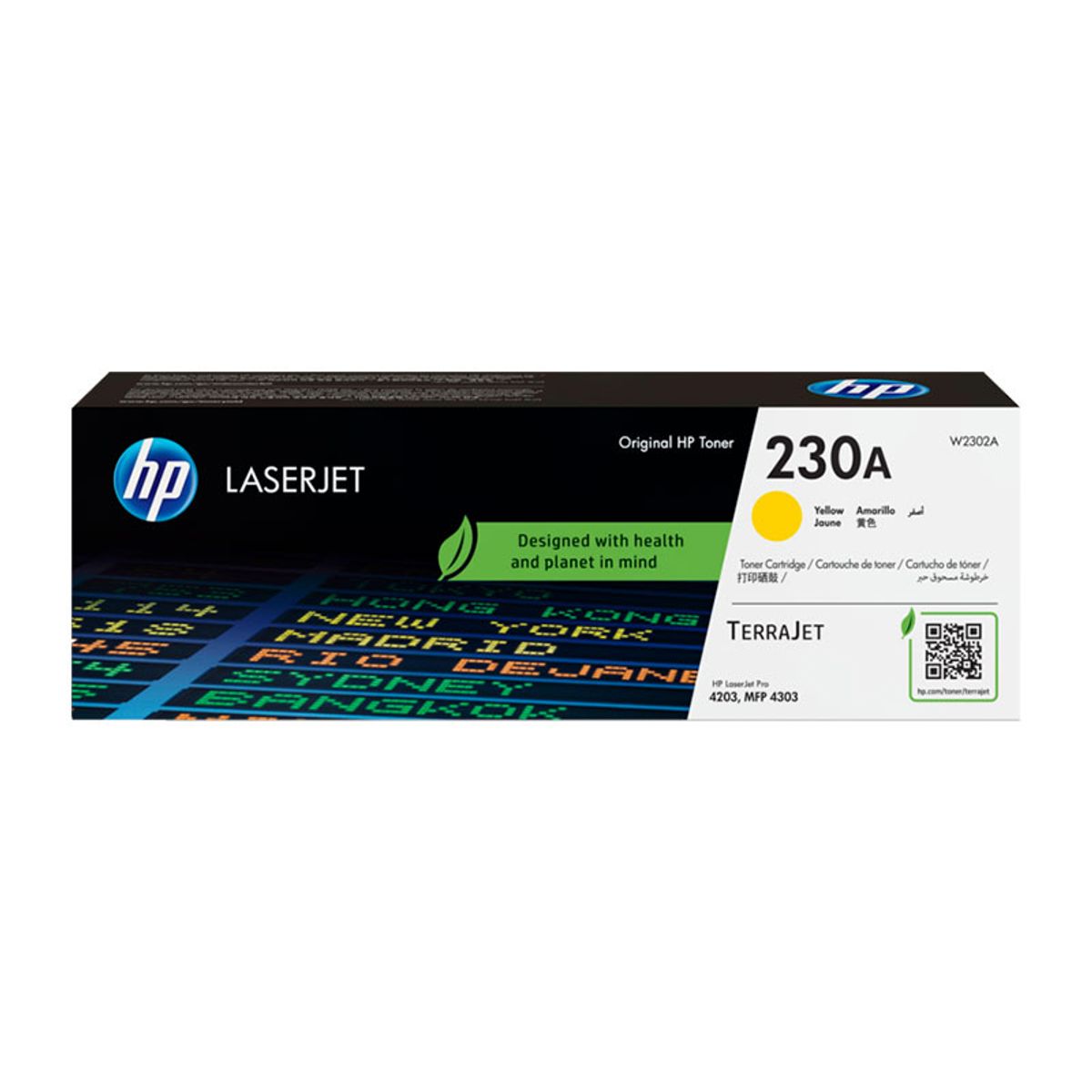HP - TONER HP 230A W2302A YELLOW LJ4303FDW 1800 PAGINAS