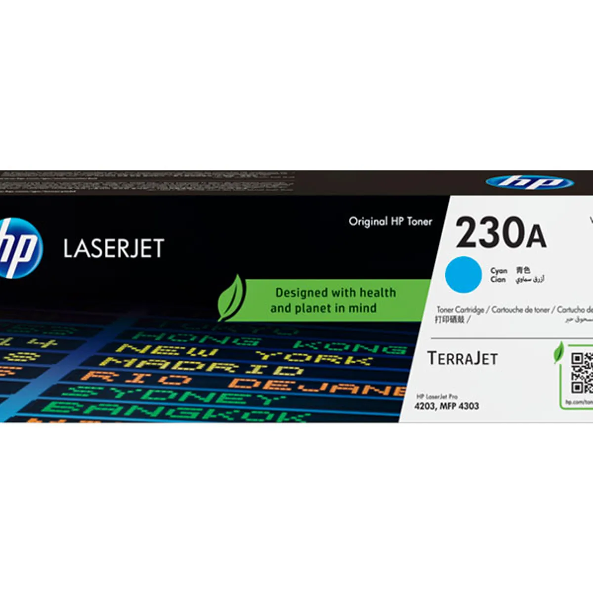 HP - TONER HP 230A W2301A CYAN LJ4303FDW 1800 PAGINAS