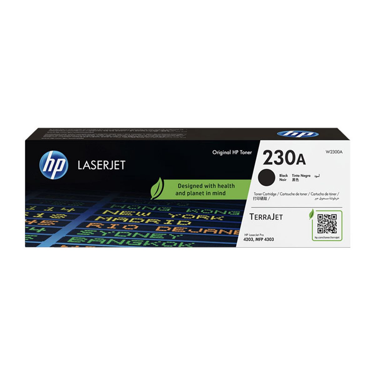 HP - TONER HP 230A W2300A NEGRO LJ4303FDW 2000 PAGINAS