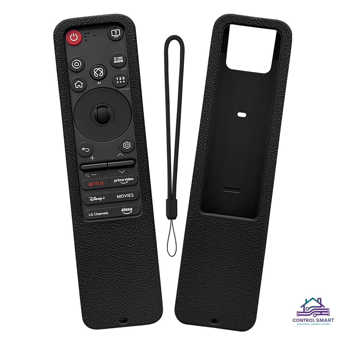 GENERICO - Funda De Silicona Con Correa Para Control LG Magic Remote MR25GA2025