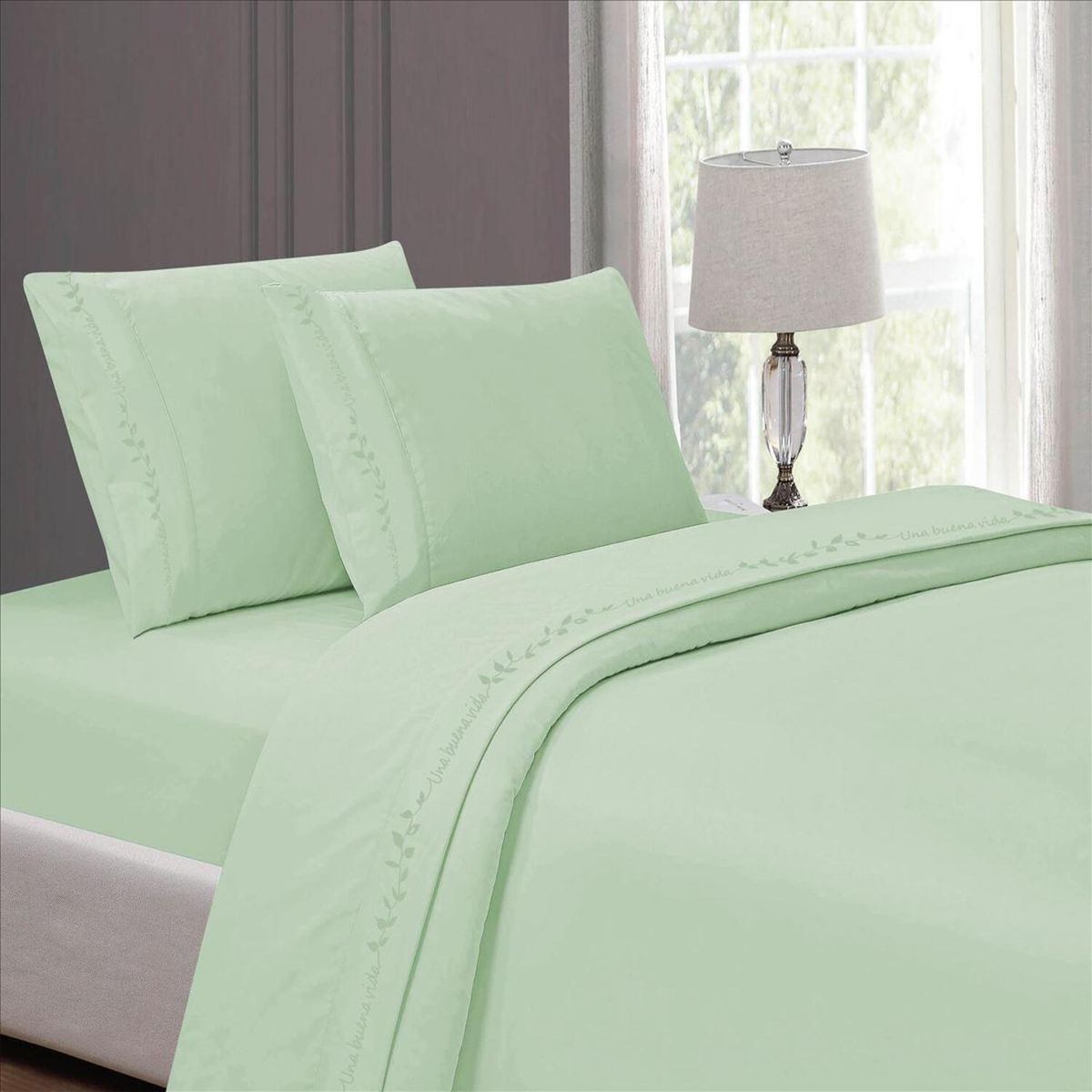 CASATEX - Set de Sabana de 4 Pieza 100% Algodón