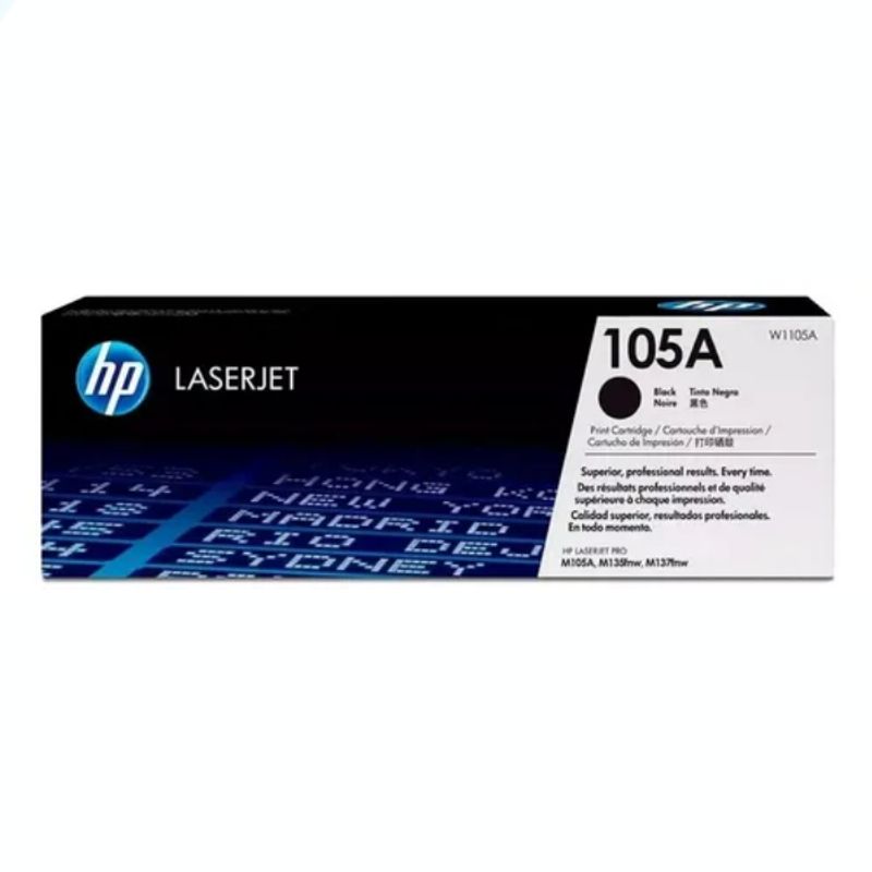 HP - TONER HP 105A W1105A NEGRO LASER 107A 135A