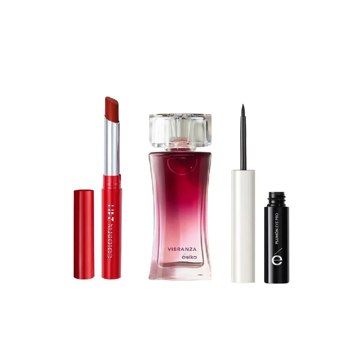 CYZONE - Set vibranza + Delineador Plumón + labial Pimienta Caliente