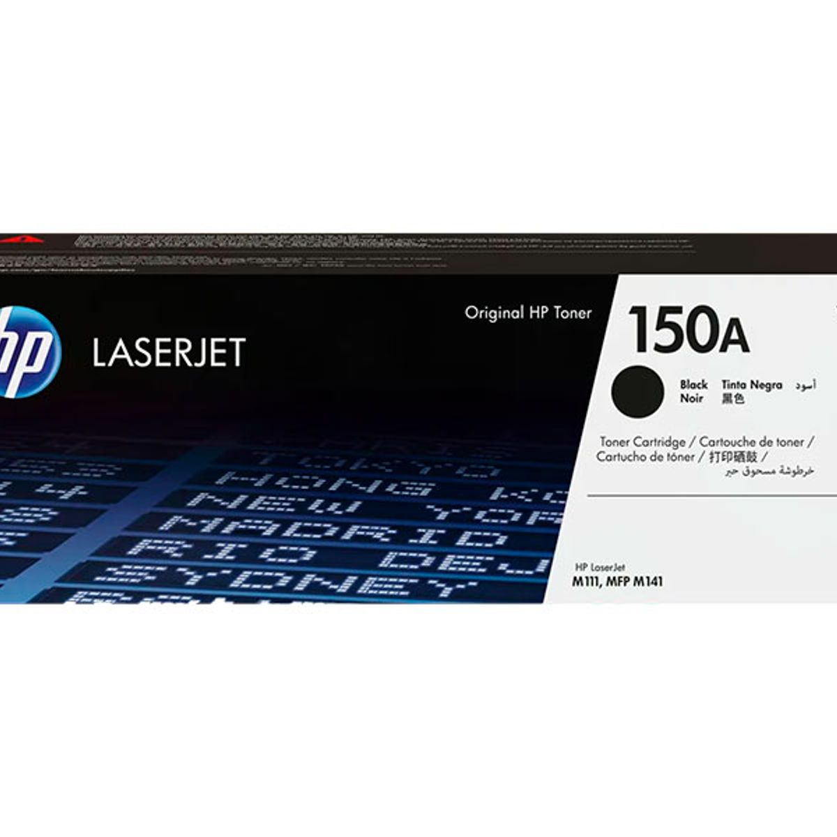 HP - TONER HP 150A W1500A NEGRO LaserJet MFP M141a