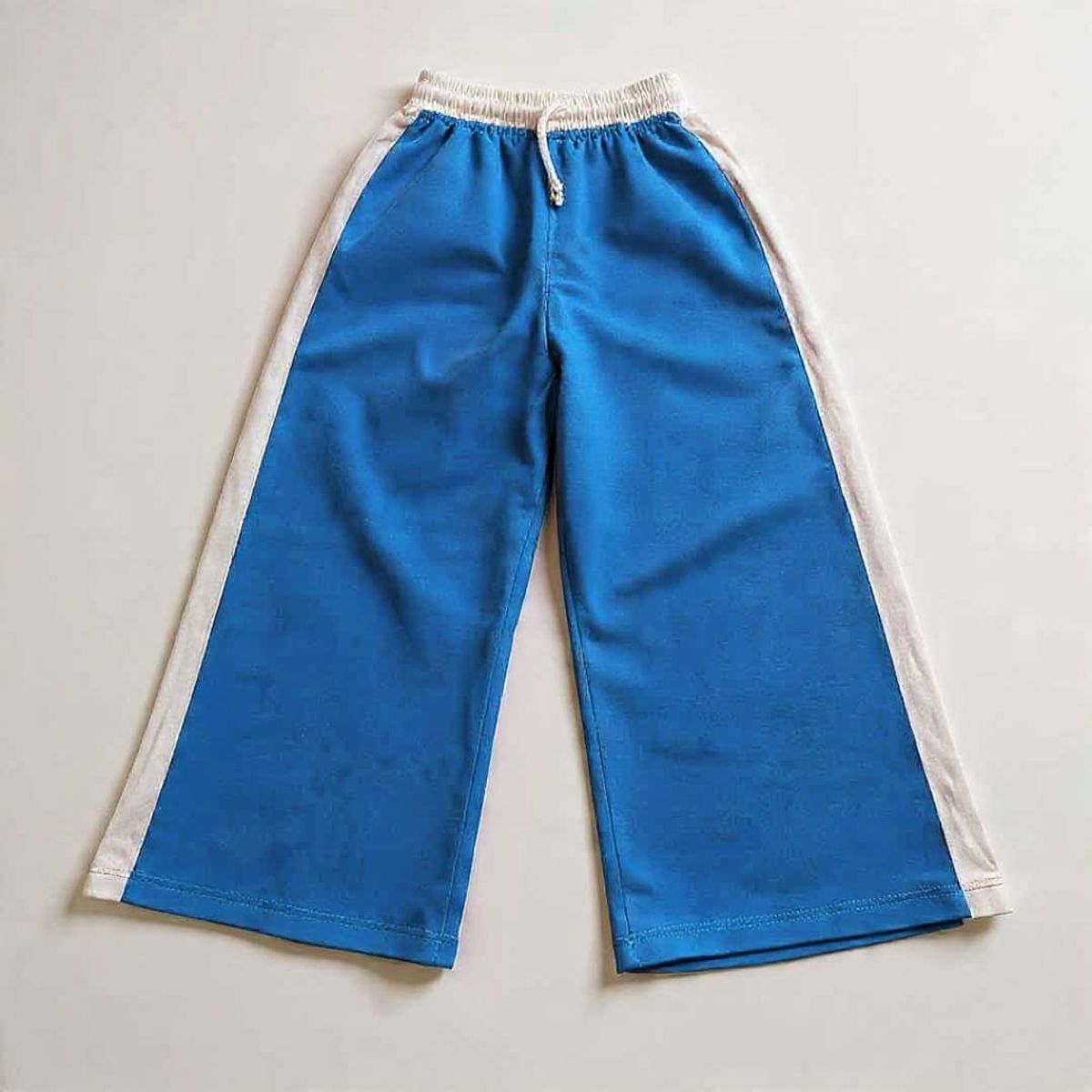 GENERICO - PANTALON PALAZZO FRANJAS DAMA