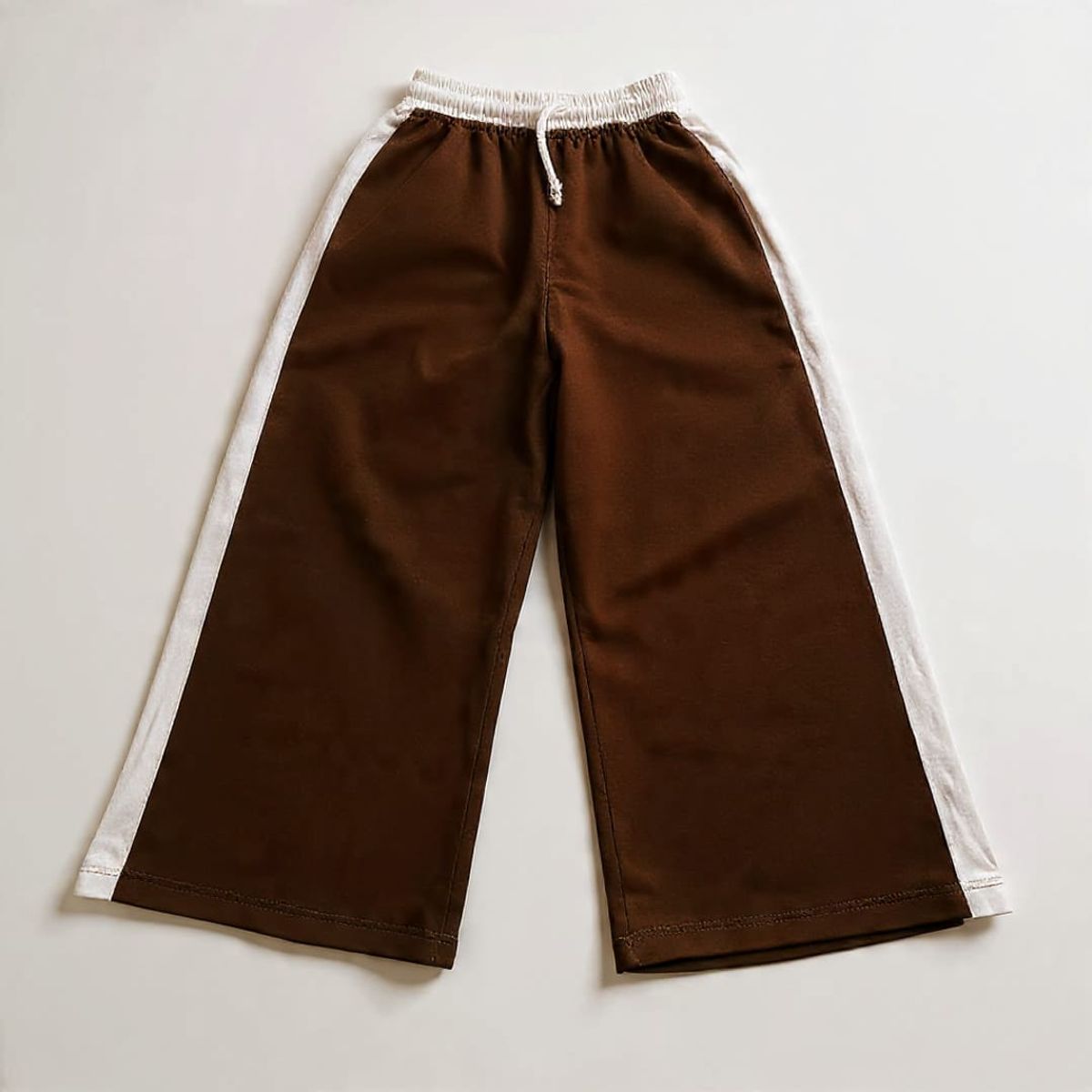 GENERICO - PANTALON PALAZZO FRANJAS DAMA