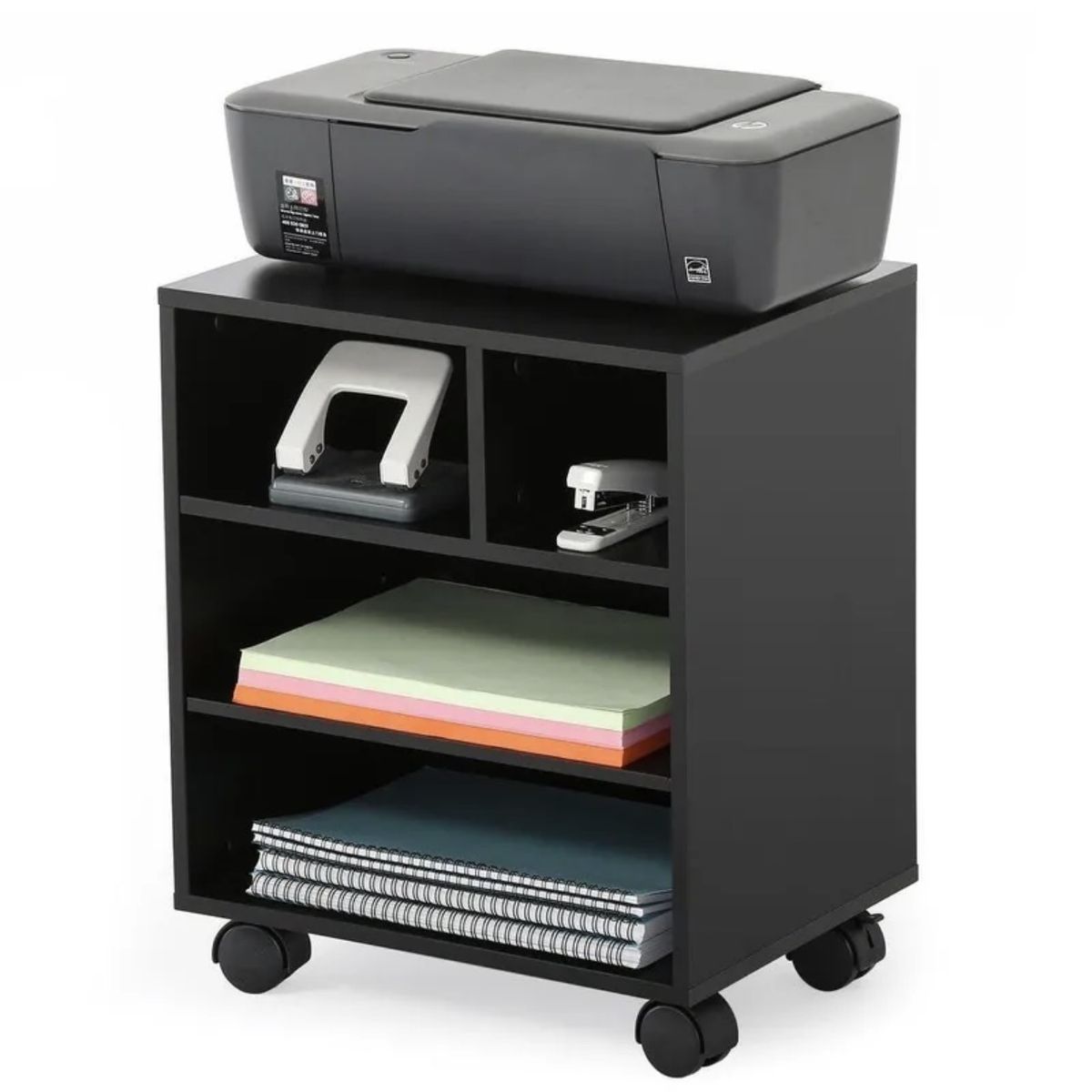 GENERICO - Mueble Auxiliar Para Impresora De Melamina Movible