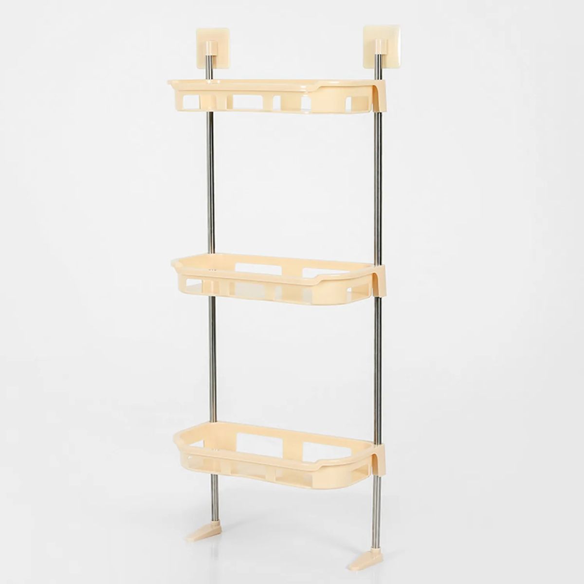 GENERICO - Organizador de baño cocina 3 niveles Estantes verduras frutas toallas