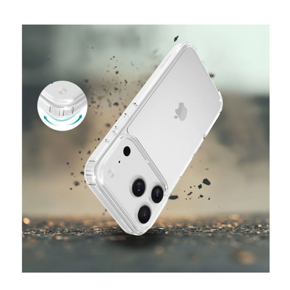 CASE - Case Protector Funda Antishock Apple iPhone 17 Pro Max
