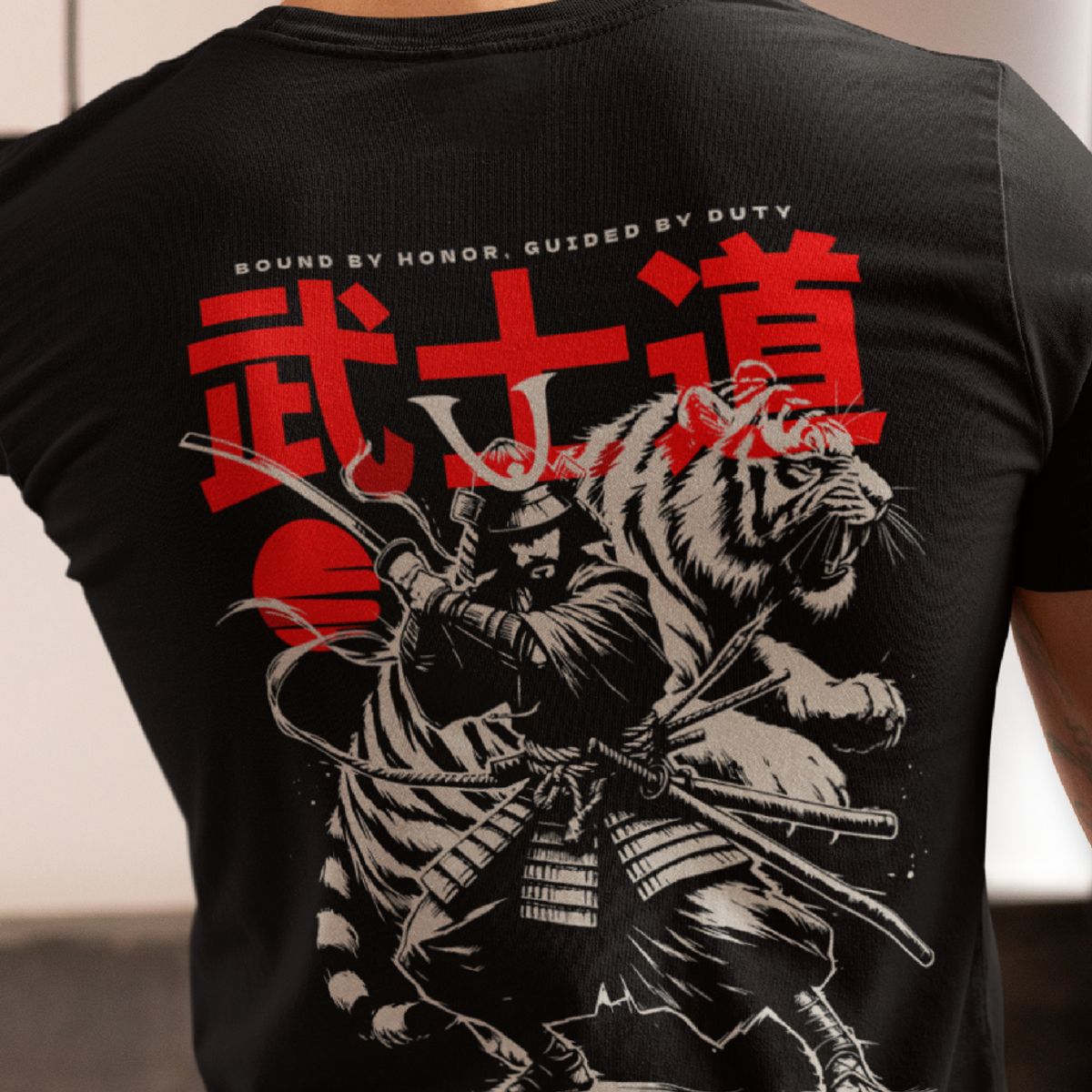 GENERICO - POLO BASICO URBANO JAPAN STREET COLLECTION - SAMURAI