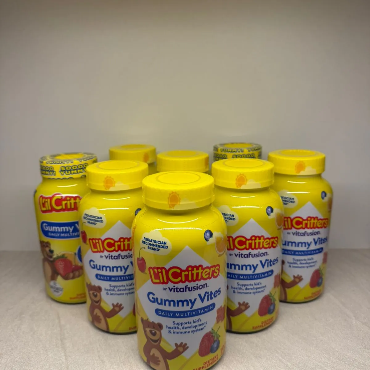 LIL CRITTERS - Lil Critters Gomitas Multivitamínico Completo para niños 190 uds