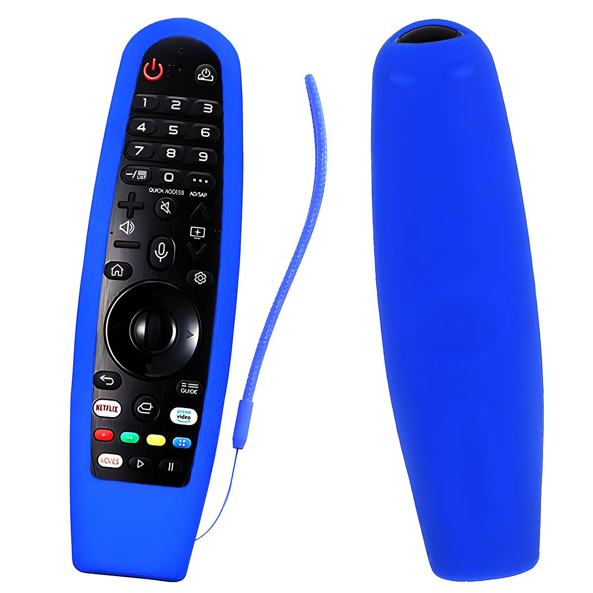 GENERICO - Control Remoto Smart Para Tv Lg Con Comando Por Voz+ Funda Azul