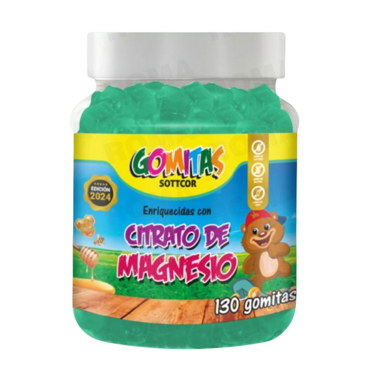 SOTTCOR LABS - GOMITAS CITRATO DE MAGNESIO NIÑOS 130 UND SOTTCOR LABS
