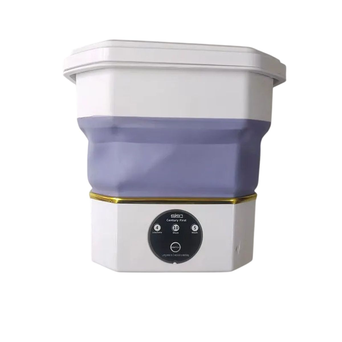 GENERICO - Mini Lavadora Portátil Plegable Ropa Pequeña- 6L