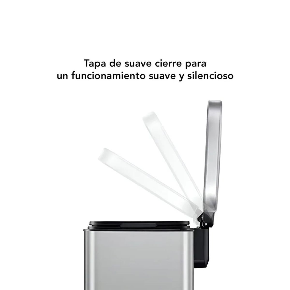 EKO - Papelera con pedal de Acero Inox 20L 33.3x42Cm - 10031072