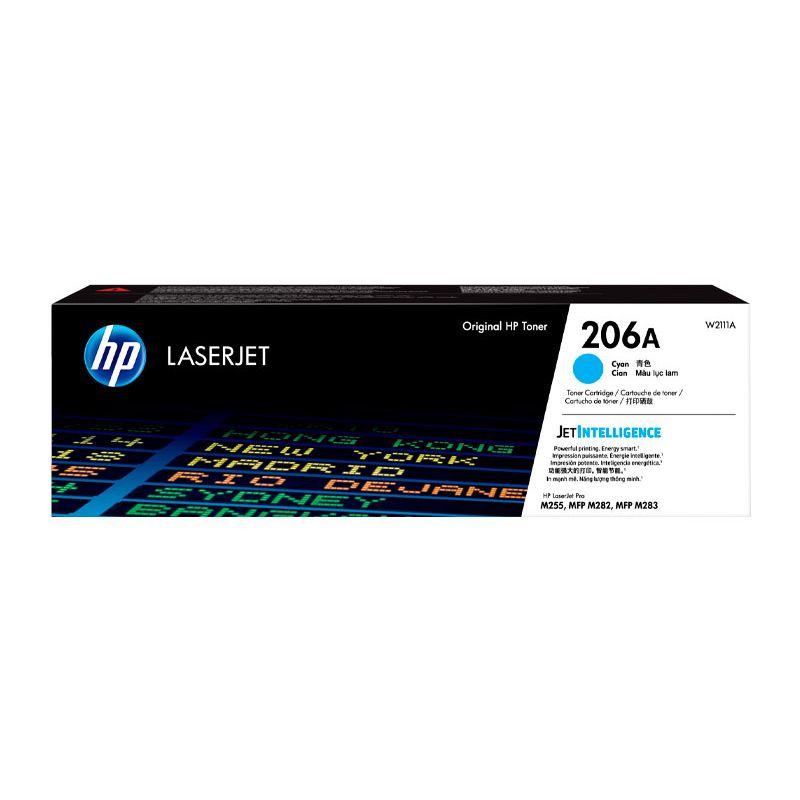 HP - TONER HP 206A W2111A LJ M255 CYAN 1250 PGS