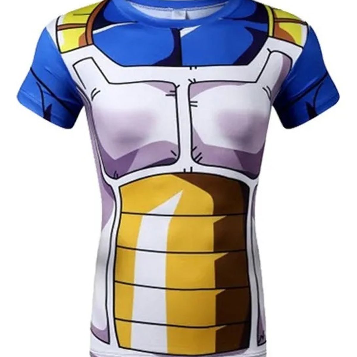 GENERICO - POLO COMPRESION DRAGON BALL VEGETA HALLOWEEN