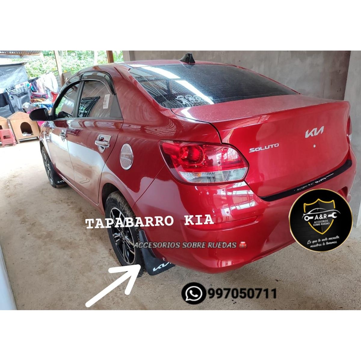 GENERICO - TAPABARRO IMPORTADO PARA KIA SOLUTO