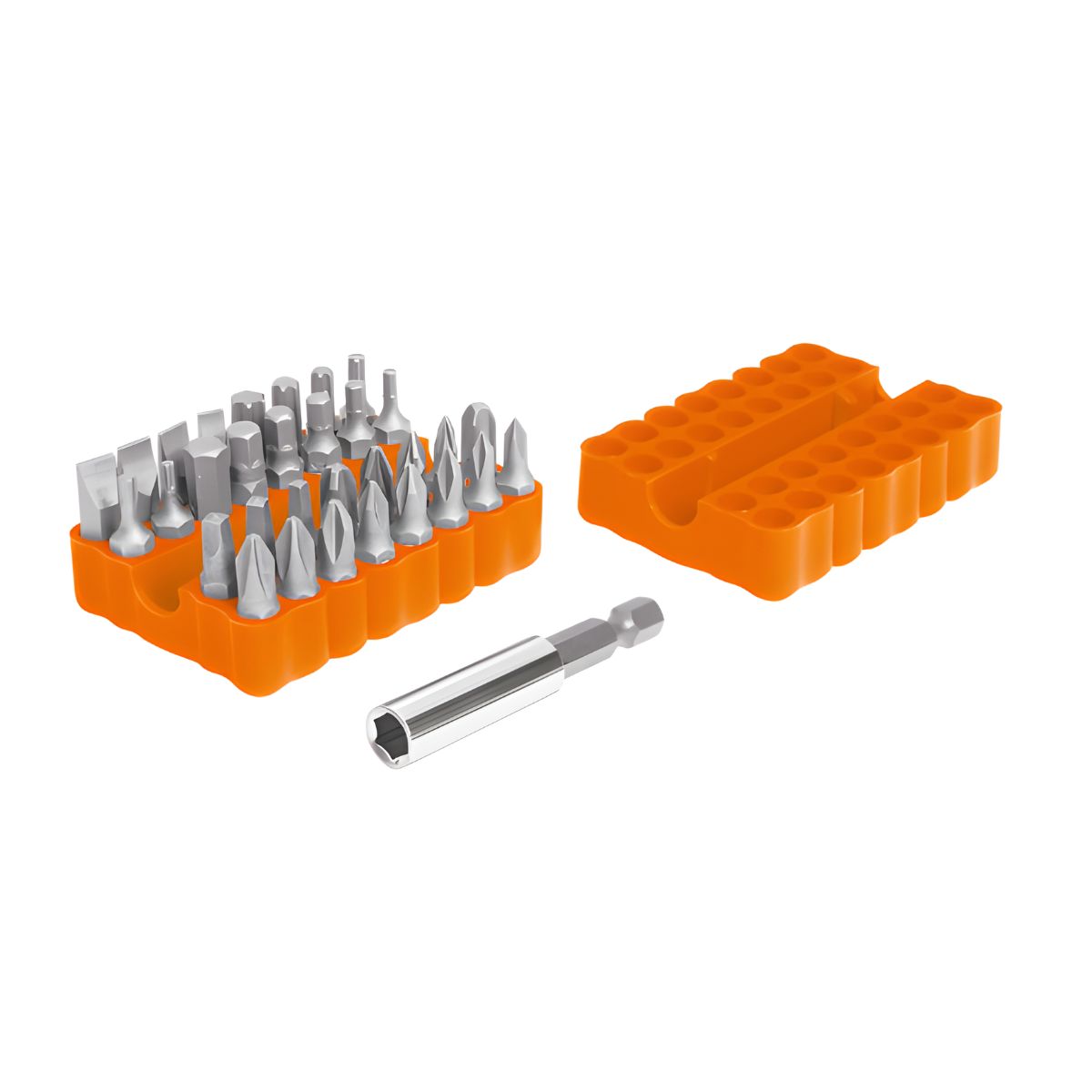 TRUPER - Juego de Bits y Adaptadores 33 Piezas Truper 17788