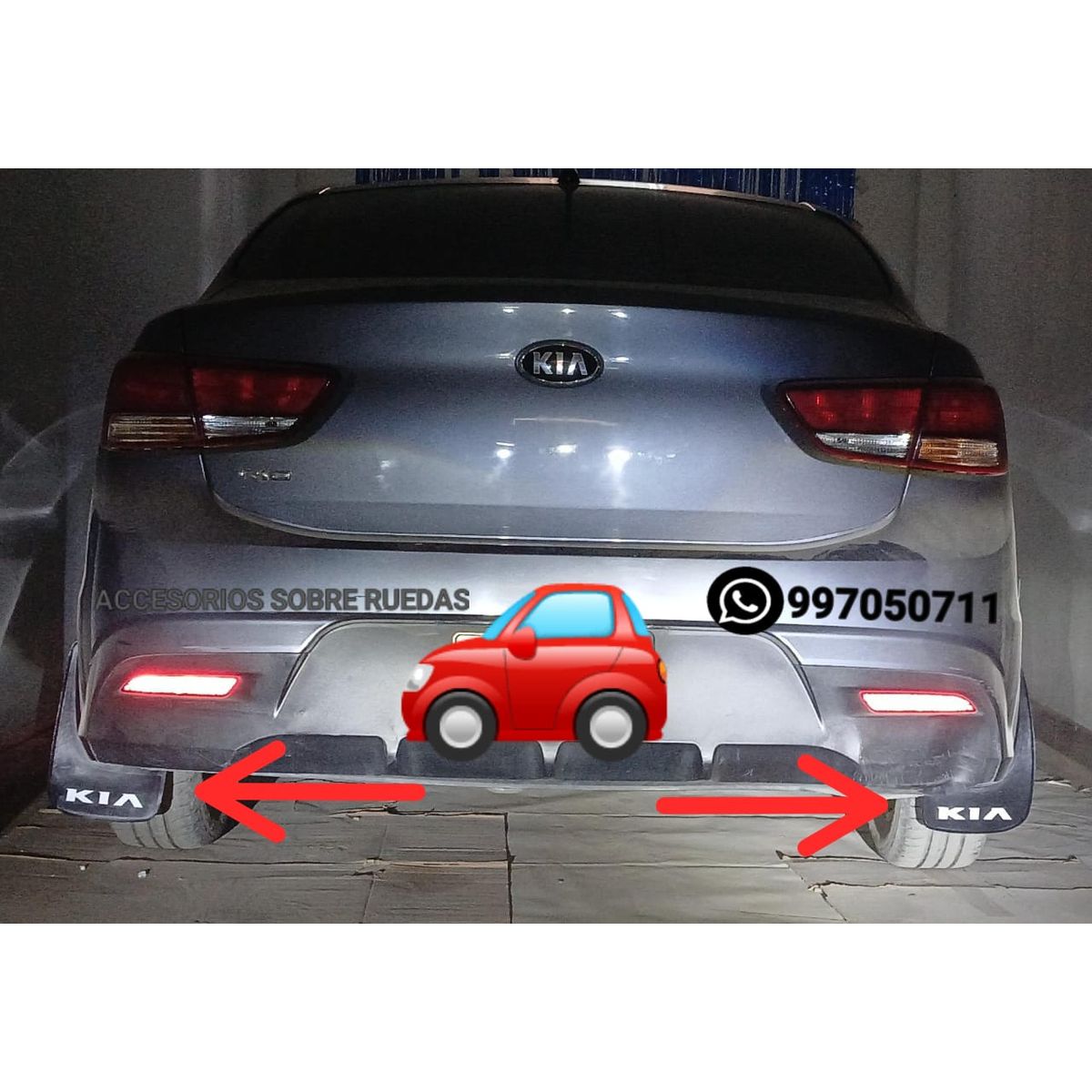 GENERICO - TAPABARRO IMPORTADO PARA KIA RIO