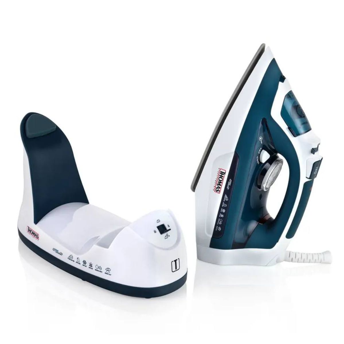 THOMAS - Thomas Plancha a Vapor TH-7355 2200W Inalámbrico