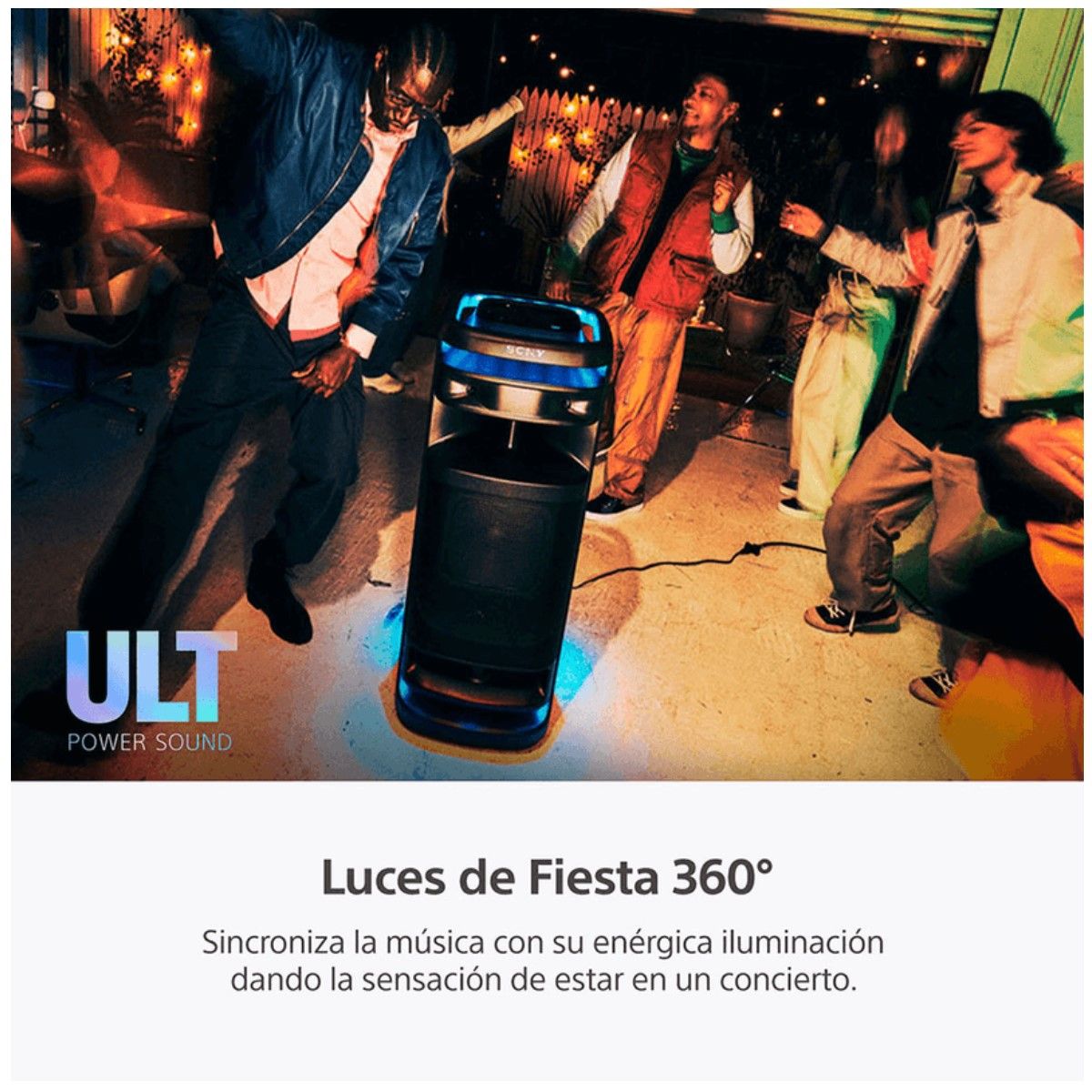 SONY - Sony Parlante Bluetooth SRS-ULT1000 para Fiestas ULT TOWER 10 Negro