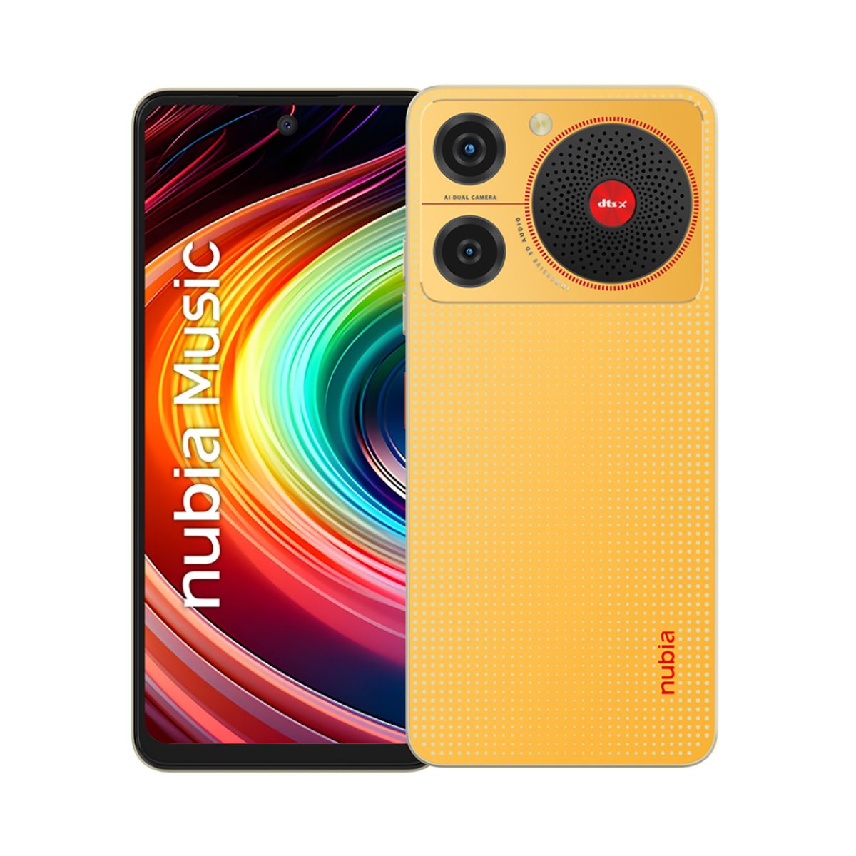 ZTE - Celular ZTE Nubia Music 128GB 4GB 50MP Orange