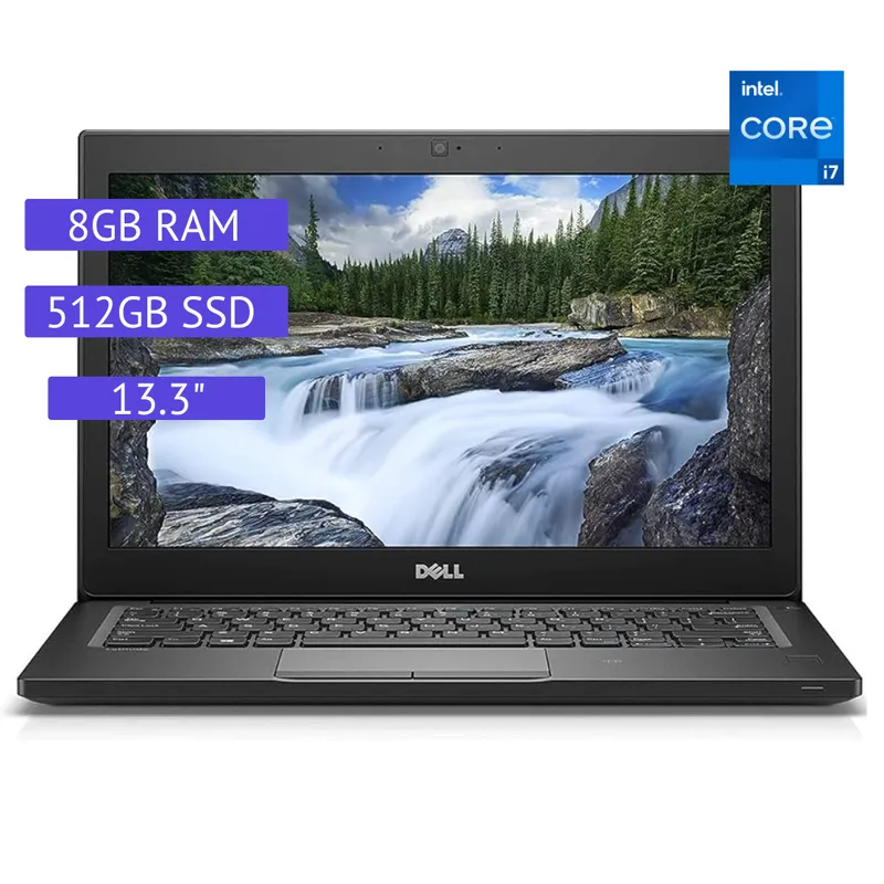 DELL - LAPTOP REACONDICIONADA DELL 7290 CORE I7 8VA/ 8GB RAM/ 512 SSD/ 13.3"