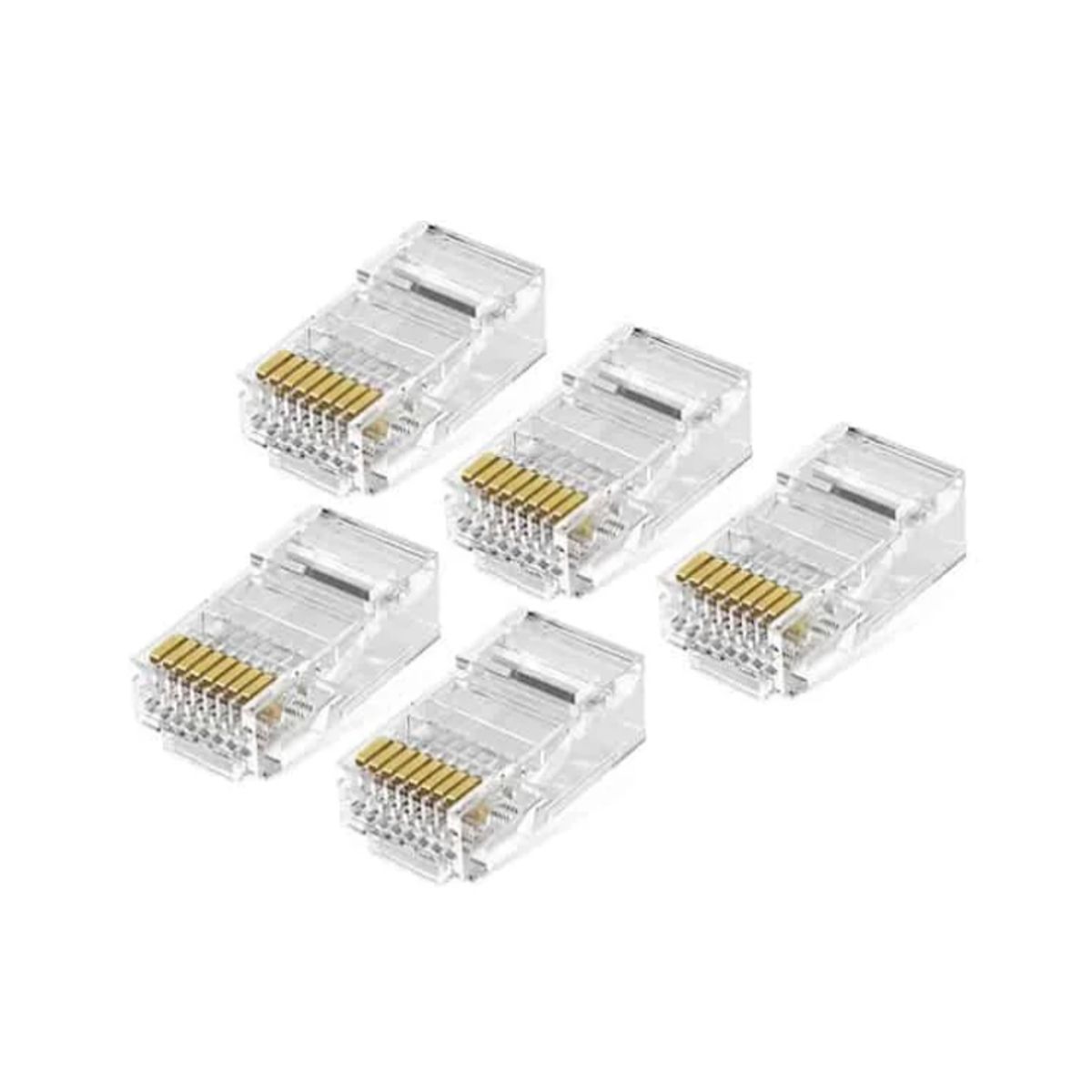 WESTOR - Conector Plug RJ45 Cat 5e WT-5020A-C x 100 Unidades