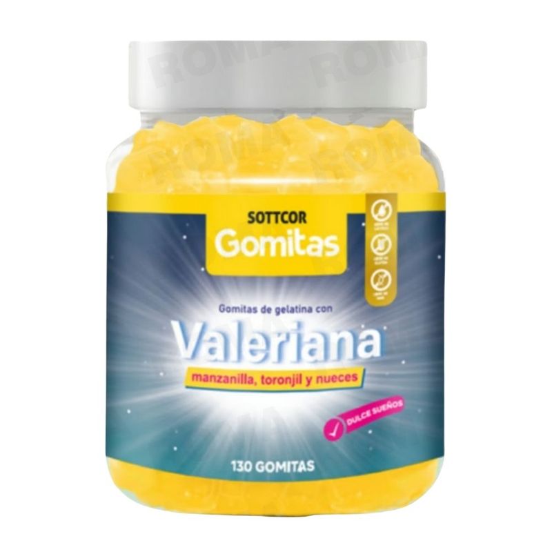 SOTTCOR LABS - GOMITAS VALERIANA 130 UND SOTTCOR LABS