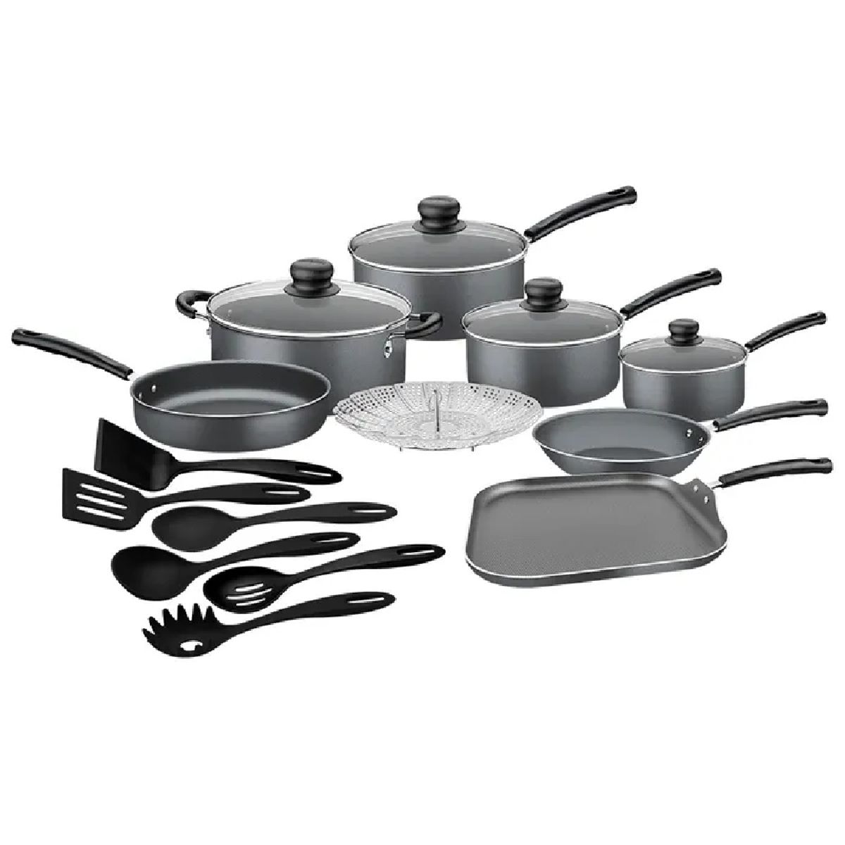 TRAMONTINA - Juego de ollas Tramontina Primeware 18PZAS -  27899/053