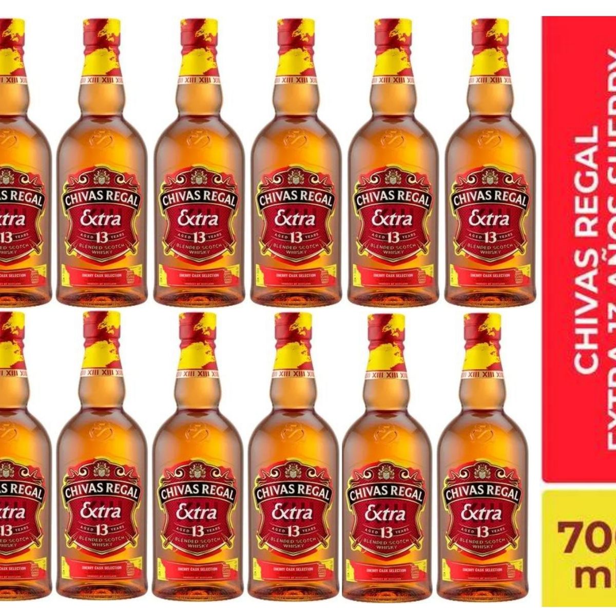 CHIVAS REGAL - Whisky Chivas Regal 13 años 700ml - 12 und