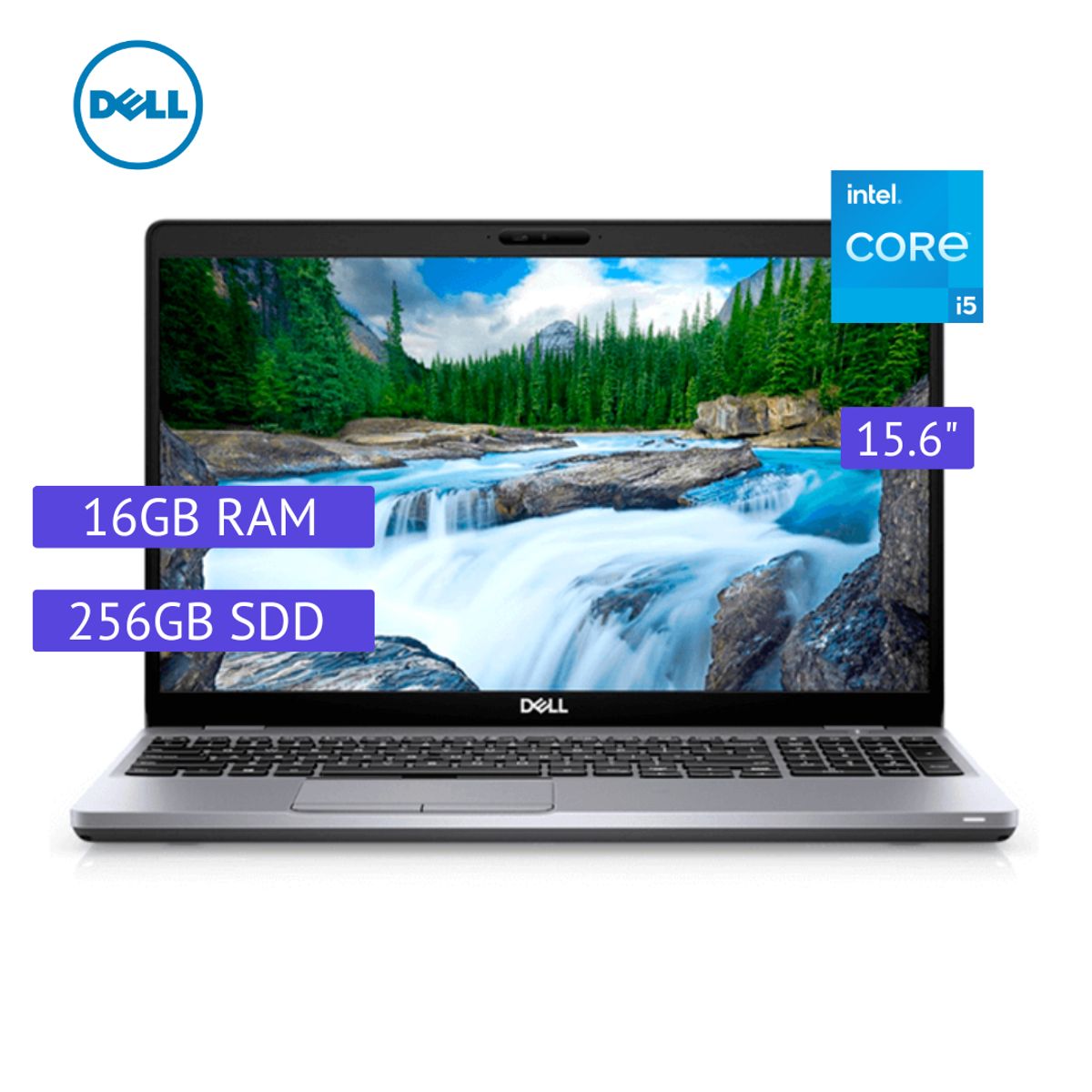DELL - LAPTOP REACONDICIONADA DELL 5510 CORE I5 10MA/ 16GB RAM/ 256GB SSD/ 15.6"