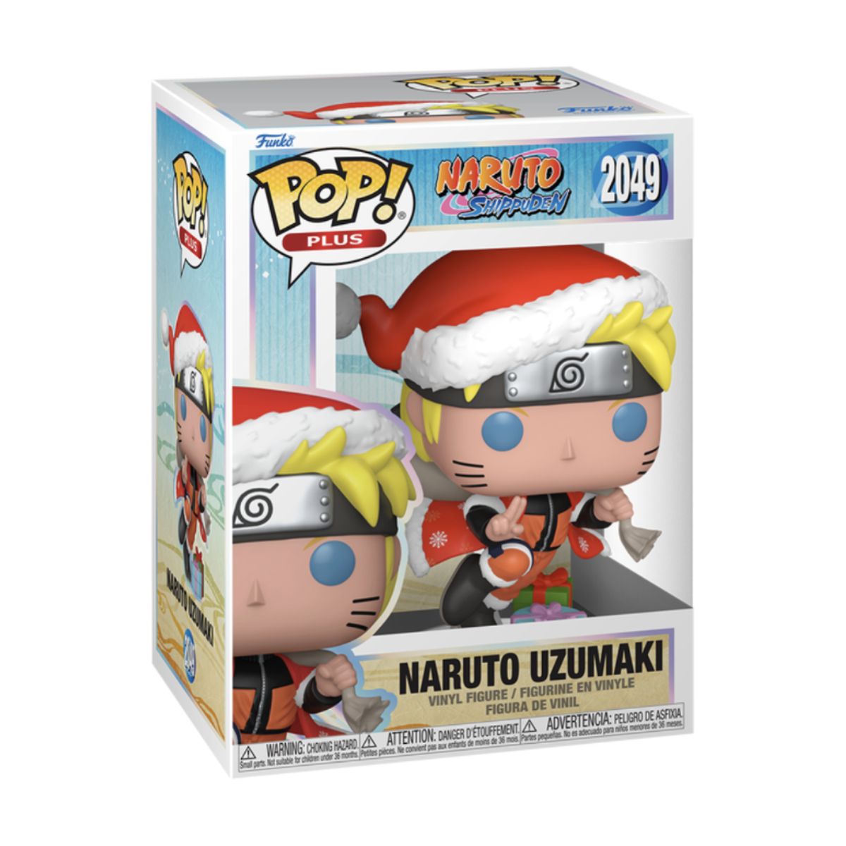FUNKO - Naruto Navideño Funko Pop 2049 Exclusivo Plus