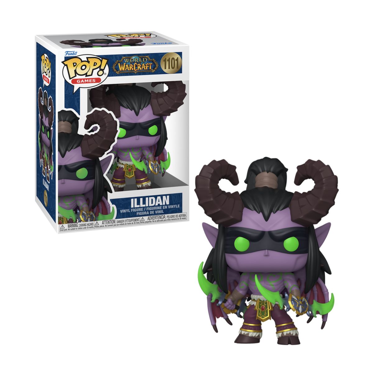FUNKO - Illidan Funko Pop 1101 World of Warcraft Original