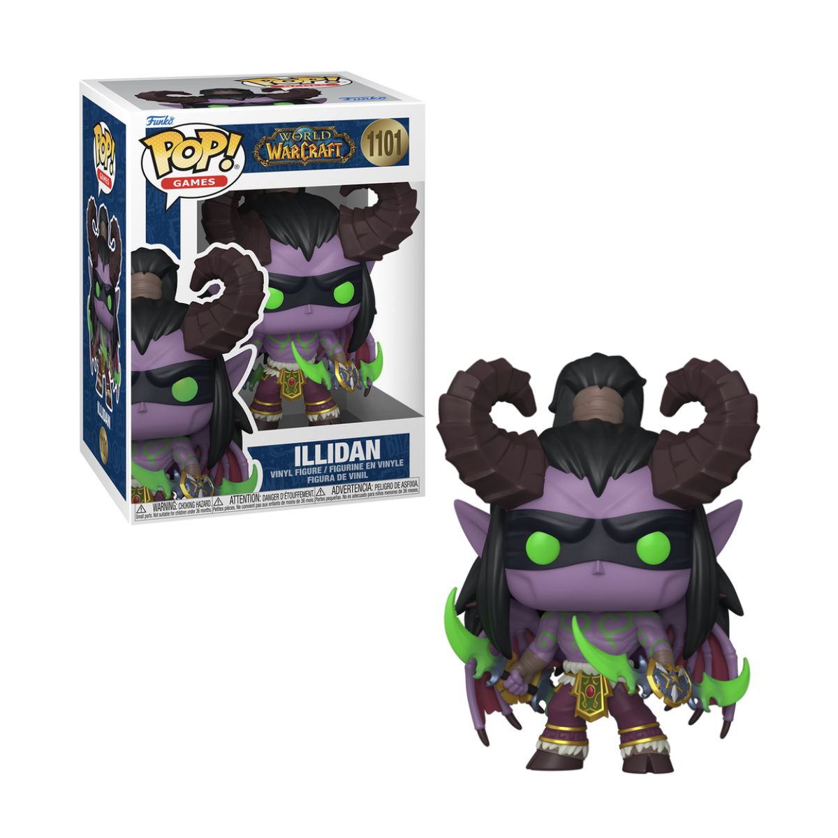 FUNKO - Illidan Funko Pop 1101 World of Warcraft Original