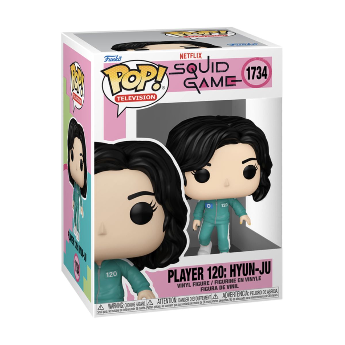 FUNKO - Jugador 120 Hyun Ju Funko Pop 1734 El Juego del Calamar