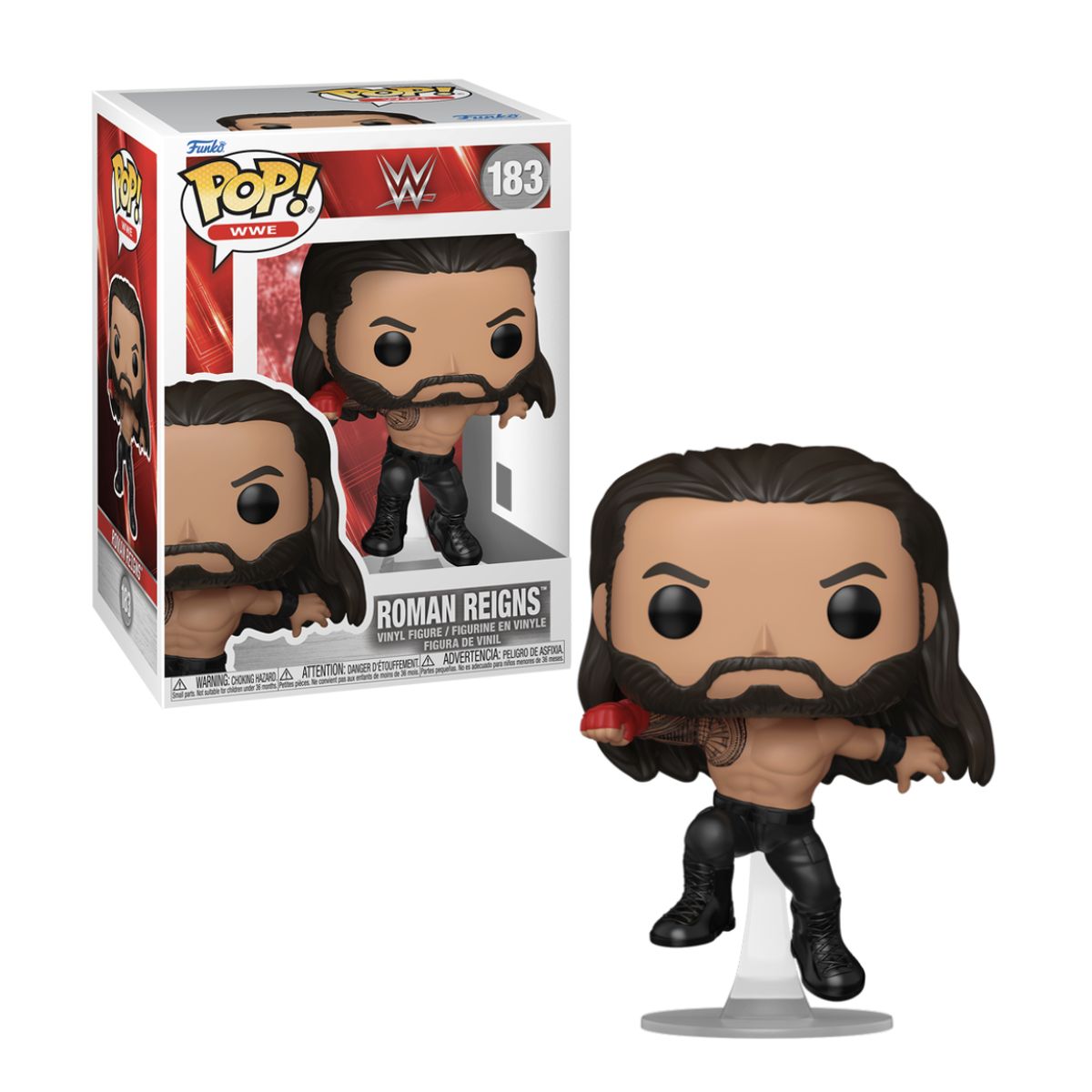 FUNKO - Roman Reigns Funko Pop 183 WWE Original