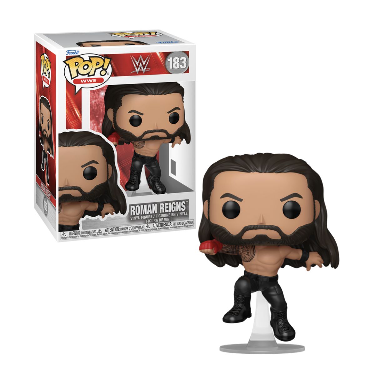 FUNKO - Roman Reigns Funko Pop 183 WWE Original