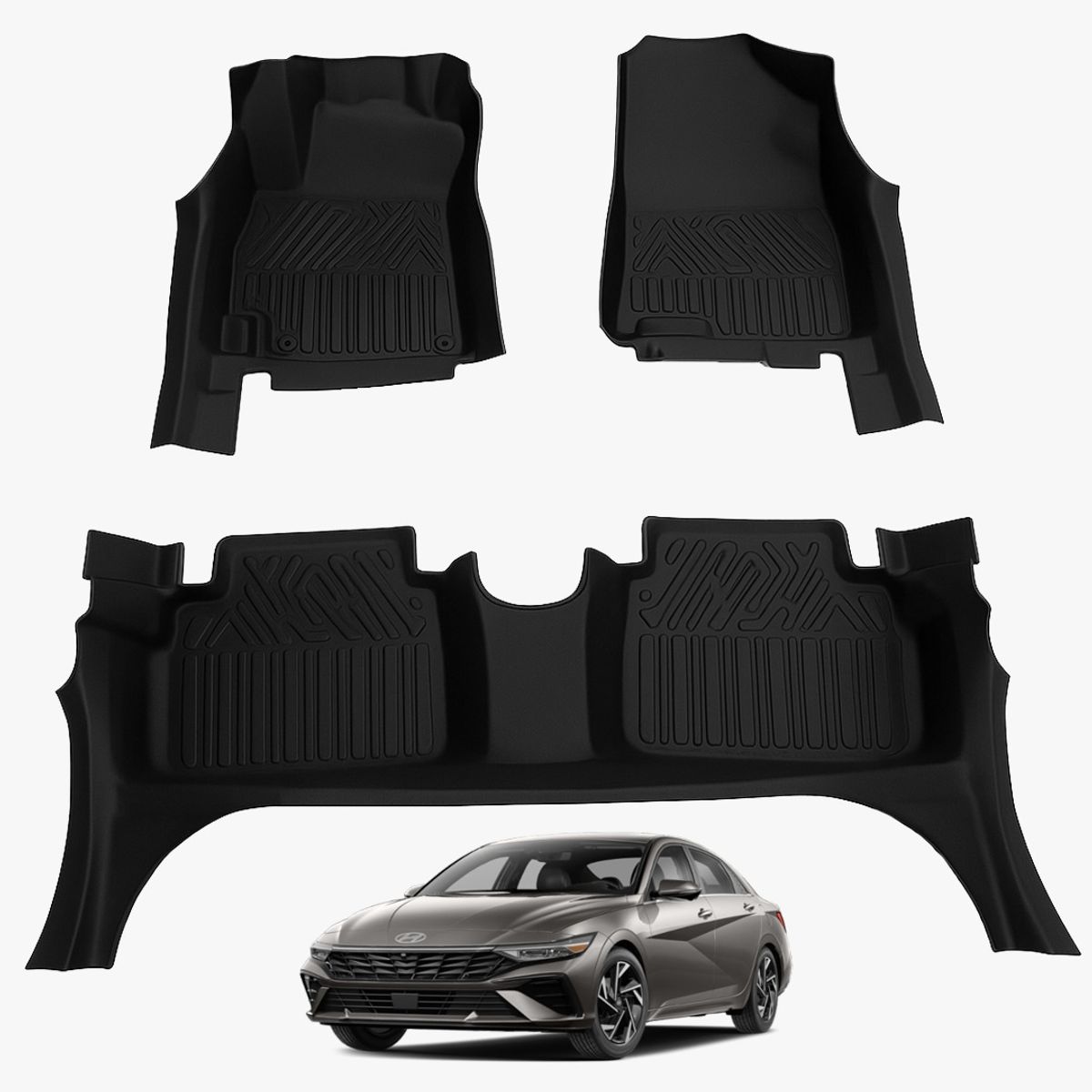 GENERICO - PISOS 7D PARA HYUNDAI ELANTRA 2024