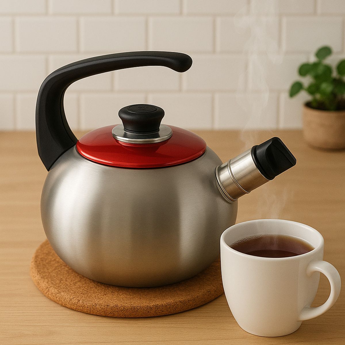 RECORD - Tetera Bombeada Anodizada Aluminio 22 3.5L Record