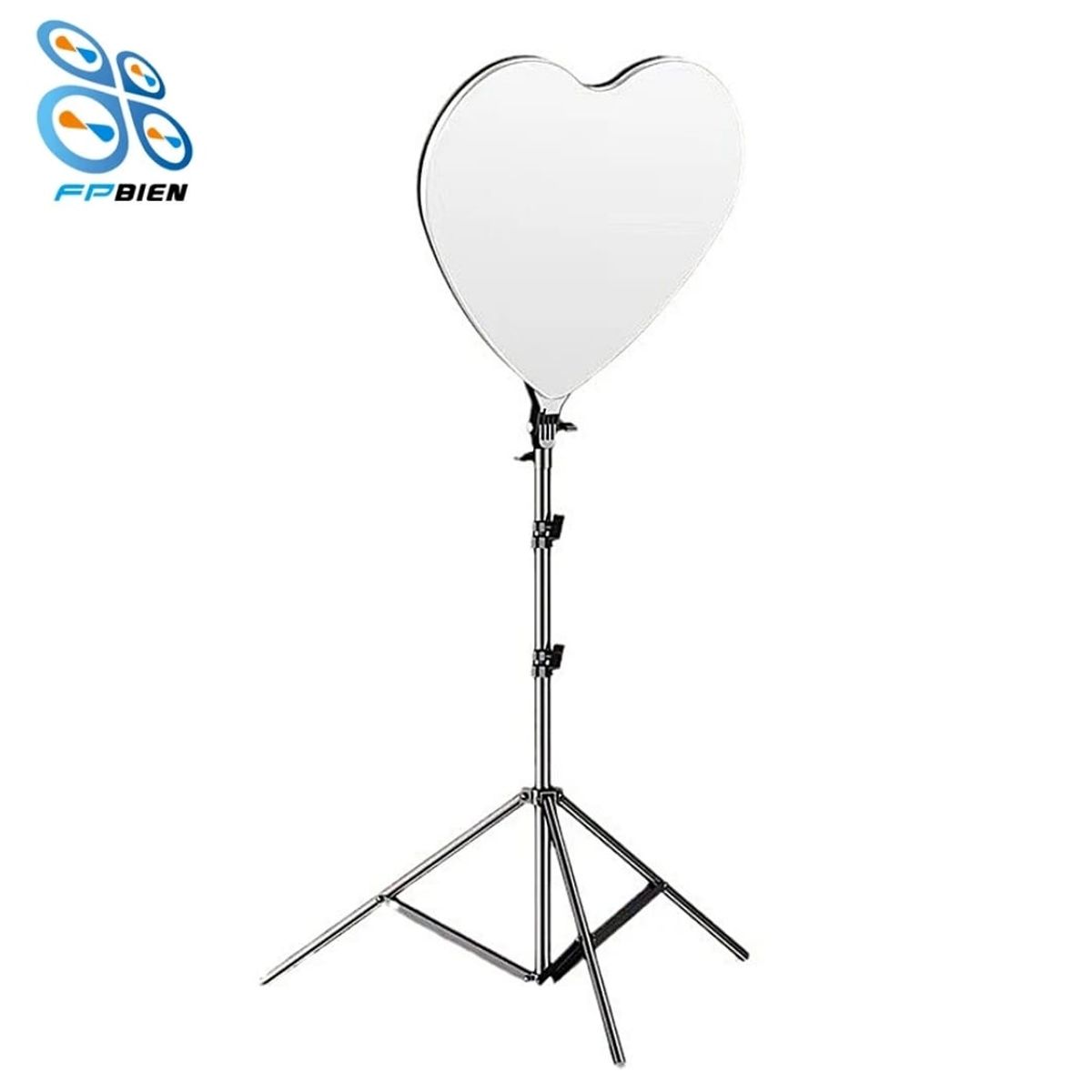 GENERICO - Luz Led Iluminacion Fotografica Para Estudio Forma De Corazon  75W