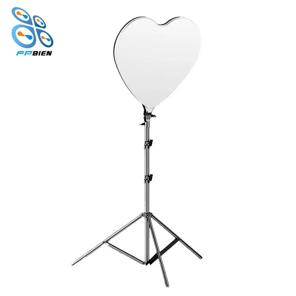 GENERICO - Luz Led Iluminacion Fotografica Para Estudio Forma De Corazon  75W