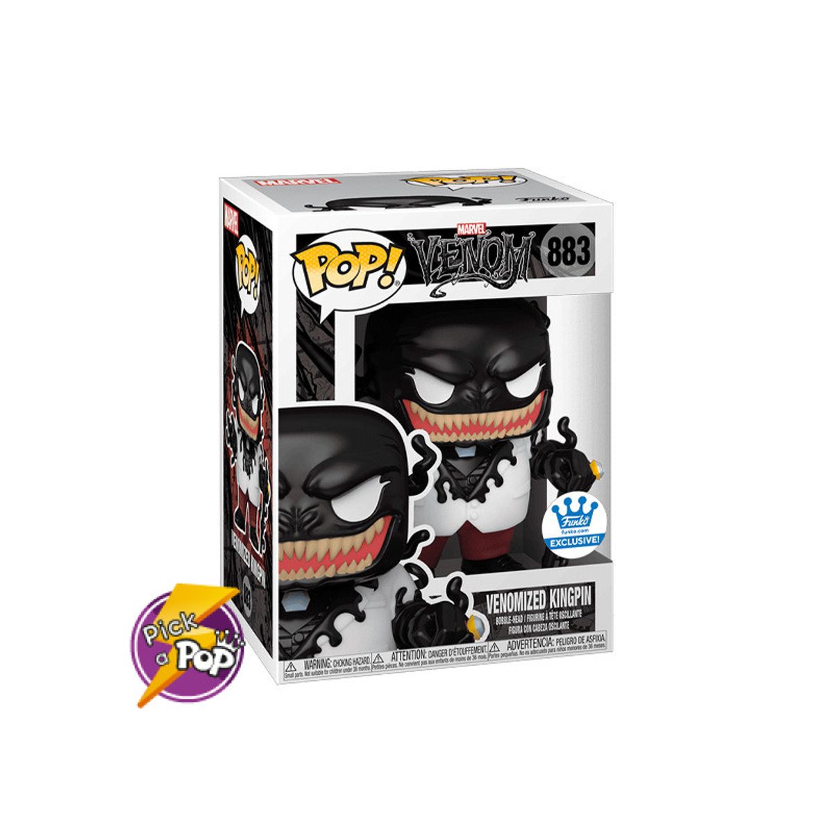 FUNKO - MARVEL VENOM VENOMIZED KINGPIN 883 EXCLUSIVO