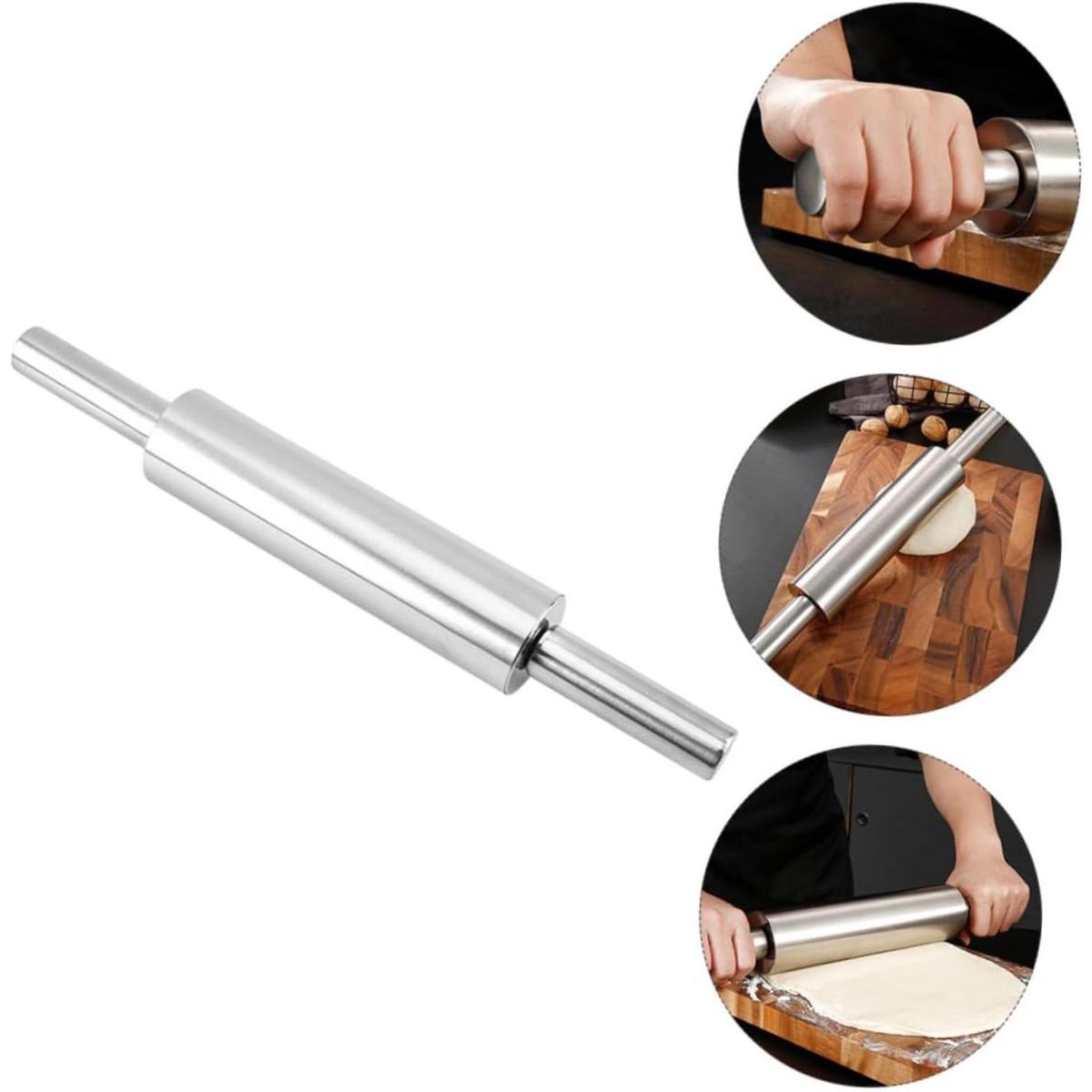 ICHIMATSU - Rodillo 43 Cm Acero Inoxidable - Ichimatsu