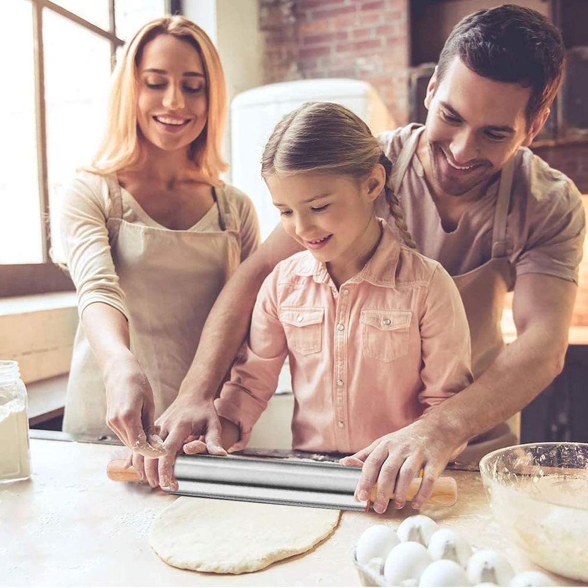 ICHIMATSU - Rodillo 43 Cm Acero Inoxidable - Ichimatsu