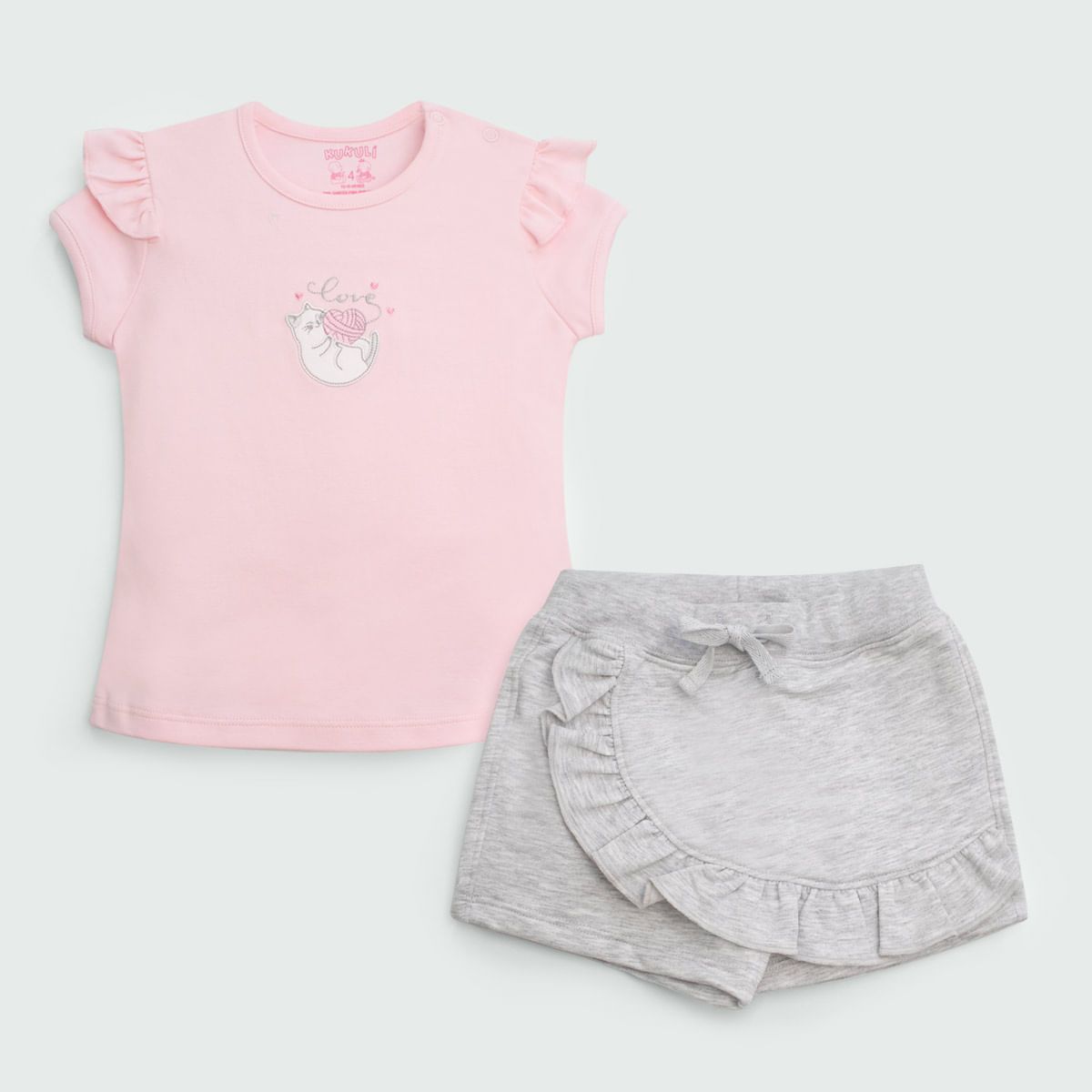 KUKULI - CONJUNTO LUCIA M/C NIÑA 5341