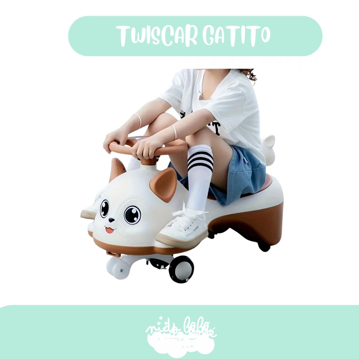 BABY - Carrito corre pasillos model GATITO COFEE