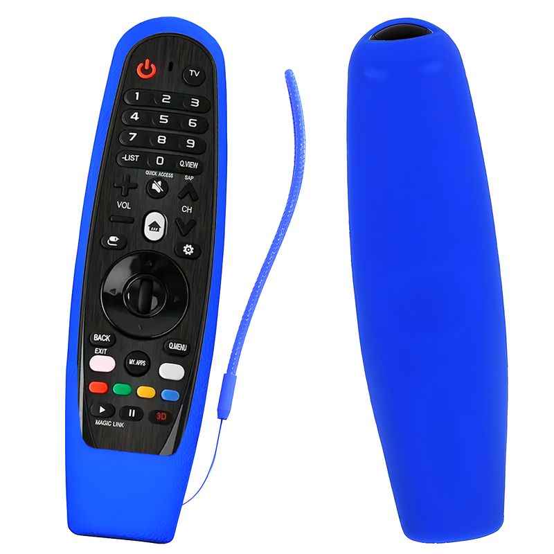 GENERICO - Control Remoto Para Tv LG Smart Led LCD 4k + Funda Azul