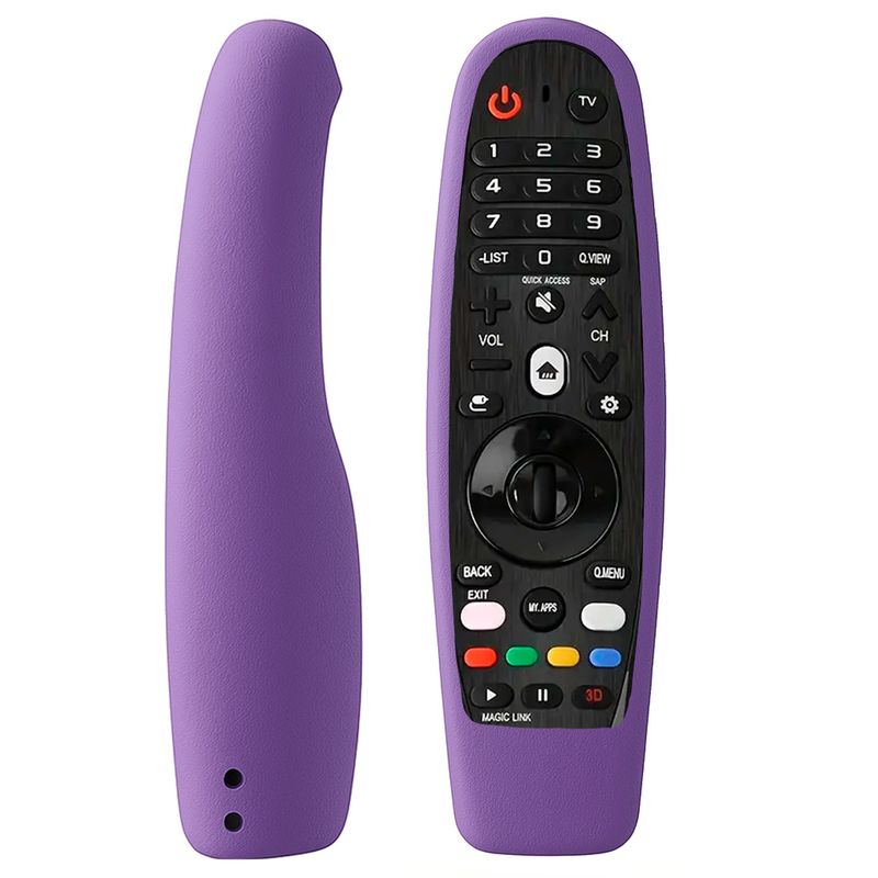 GENERICO - Control Remoto Para Tv LG Smart Led LCD 4k+ Funda Color Morado